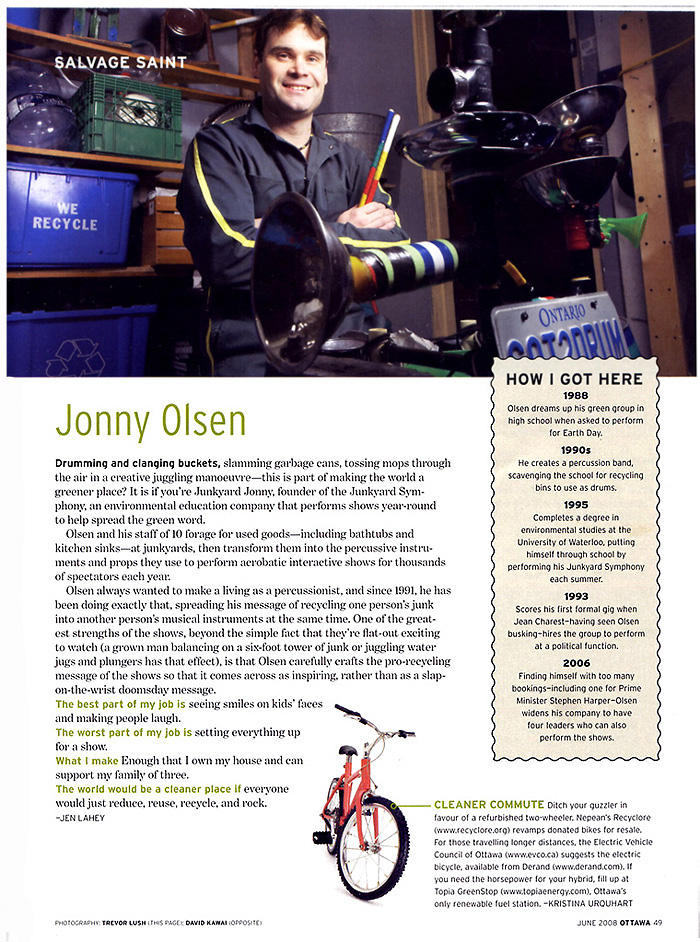 Jonny Olsen Eco Entrepeneur!